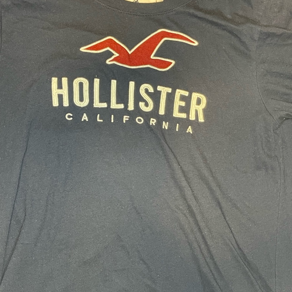 Navy Blue Hollister shirt